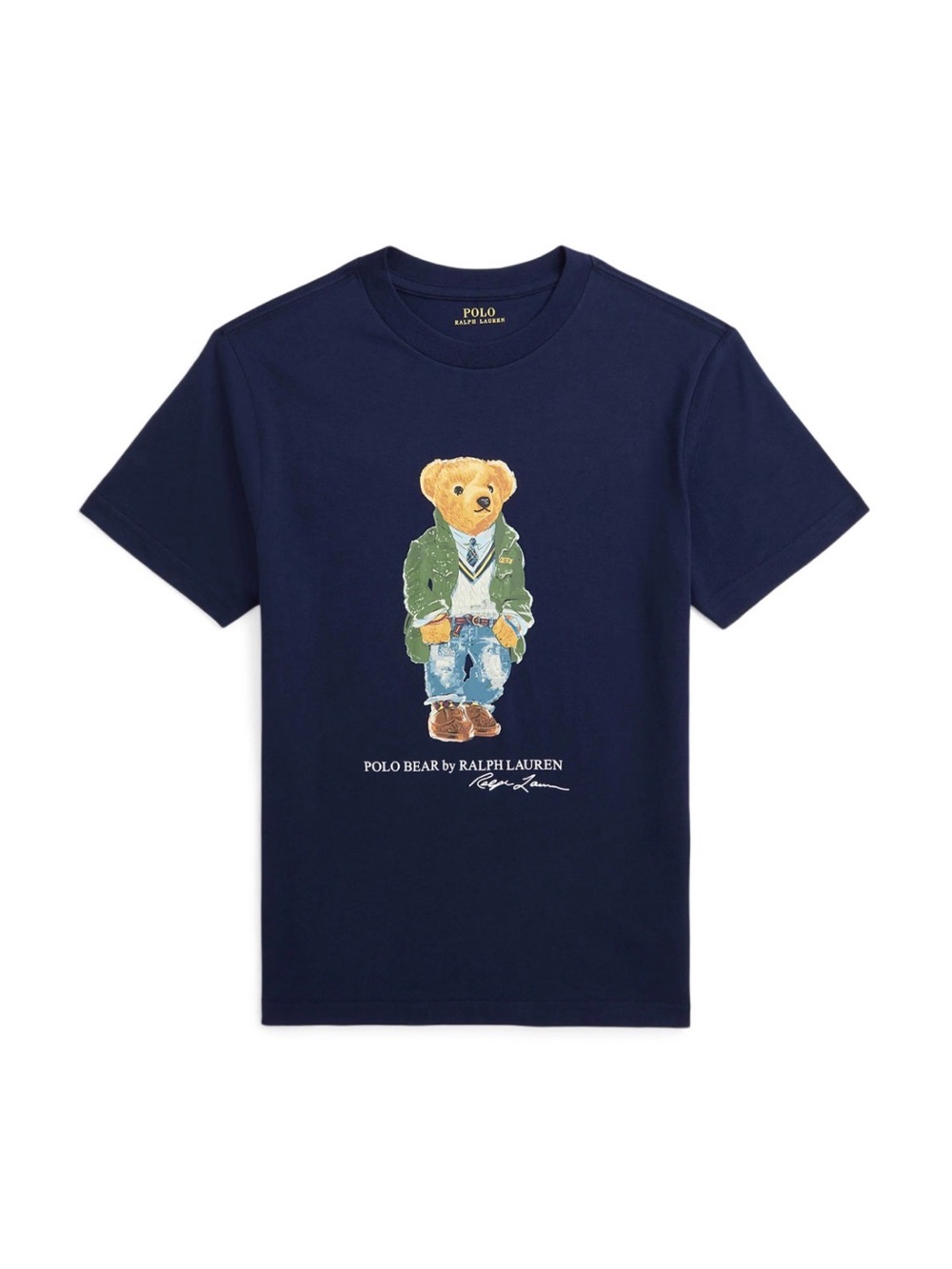 Polo by Ralph Lauren Navy Tee with Polo Bear Graphic